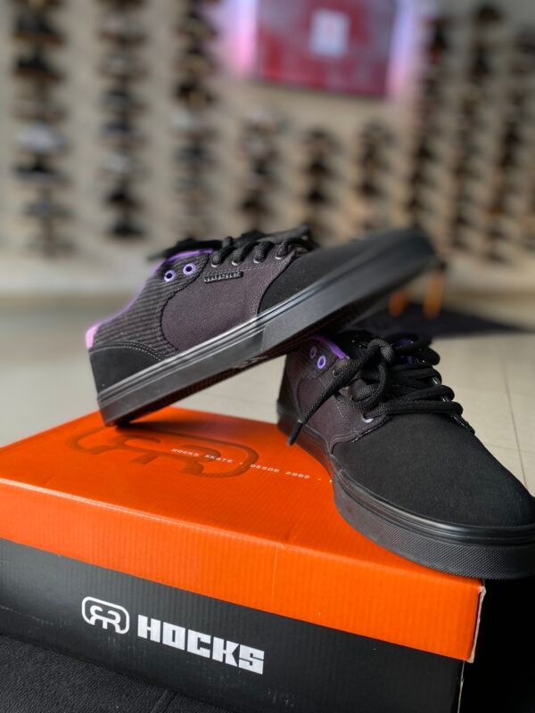 TÊNIS HOCKS MONTREAL BLACK/GRAPE - Image 4