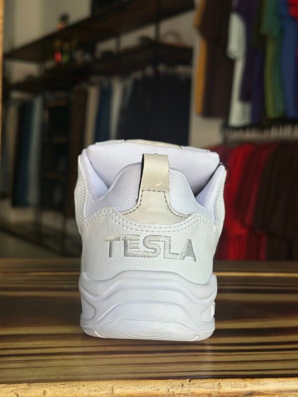 TÊNIS TESLA NINE ALL WHITE - Image 4