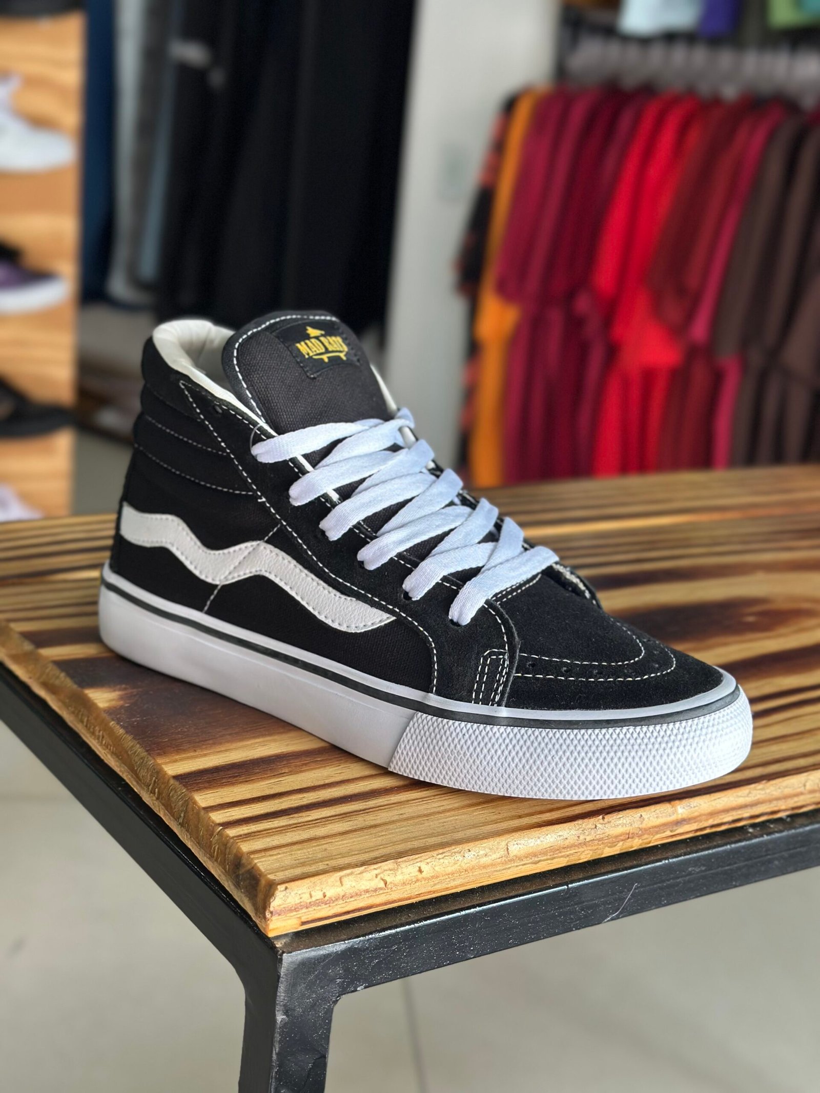 MAD RATS HI TOP LONA CAMURÇA PRETO