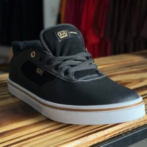 TÊNIS HOCKS FLAT LITE BLACK/NATURAL