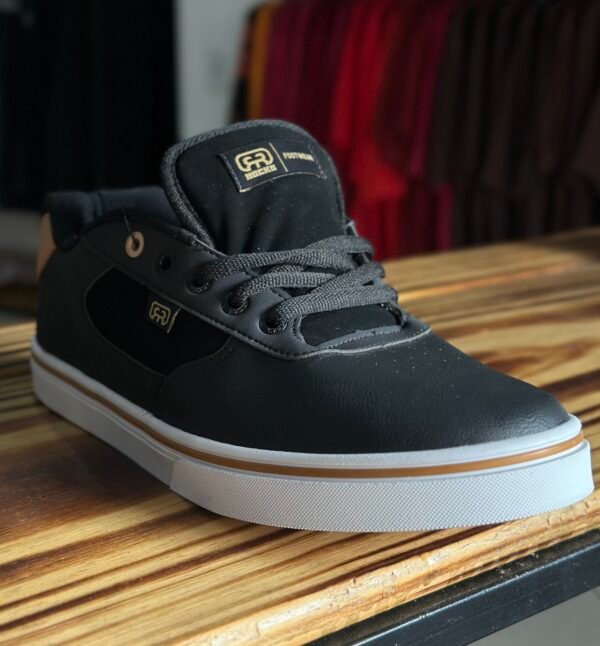 TÊNIS HOCKS FLAT LITE BLACK/NATURAL