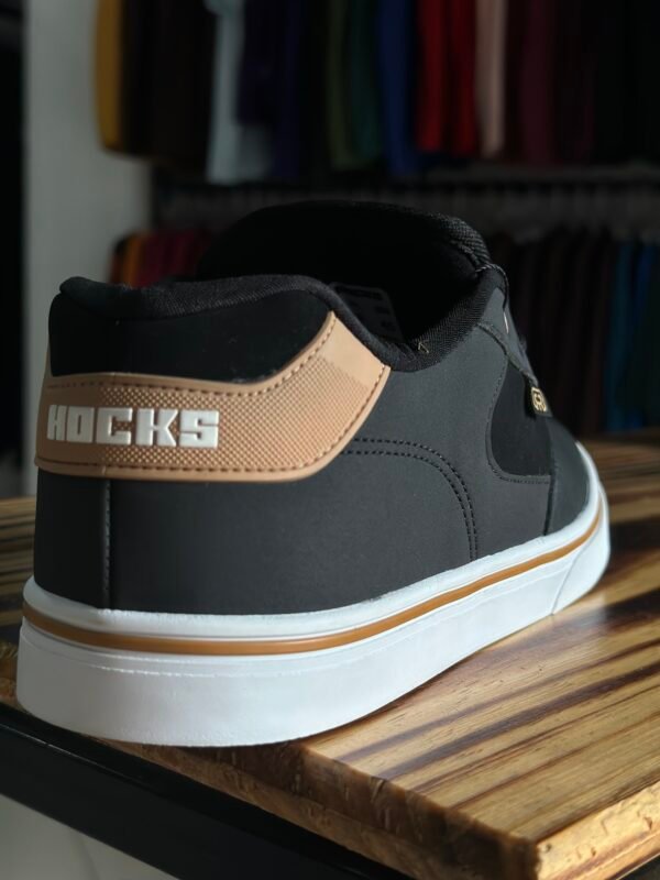 TÊNIS HOCKS FLAT LITE BLACK/NATURAL - Image 2