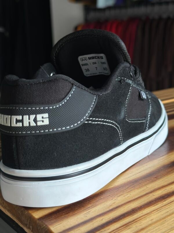 TÊNIS HOCKS FLAT LITE BLACK LINE WHITE - Image 6