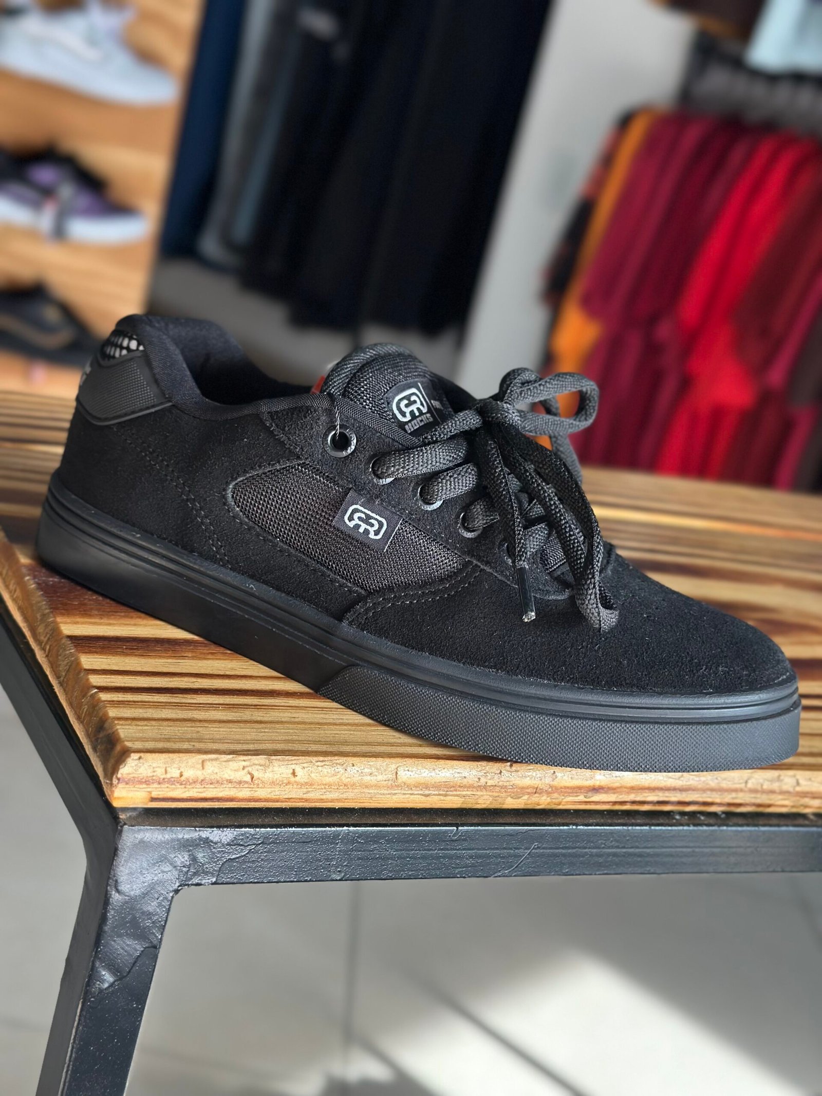 TÊNIS HOCKS FLAT LITE PRETO REFLETIVO