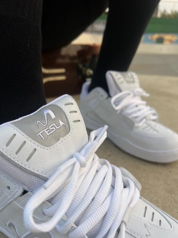 TÊNIS TESLA NINE ALL WHITE - Image 2